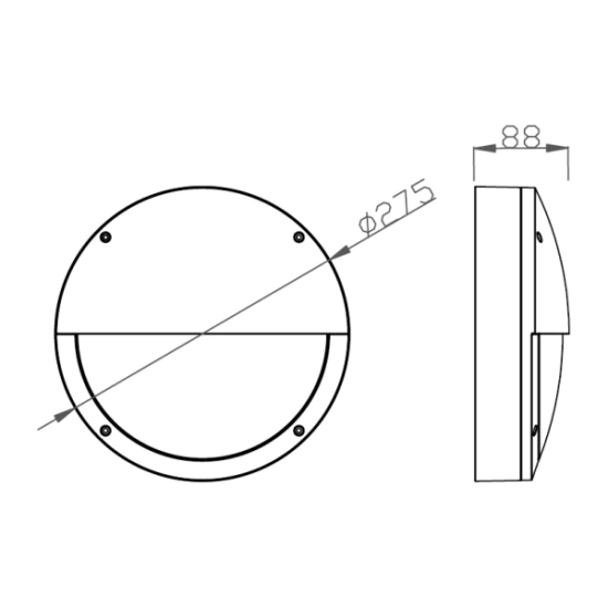 Modern Outdoor Sconce